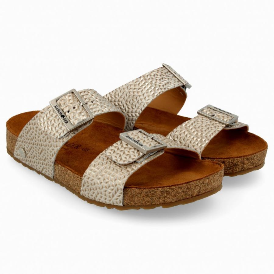 Haflinger Andrea Sandalen Damen Beige | XUR3521OV