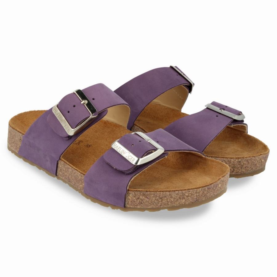 Haflinger Andrea Sandalen Damen Lila | MDR9872OF