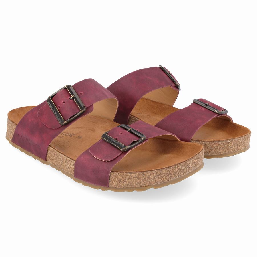 Haflinger Andrea Sandalen Damen Lila | PSL1374KJ