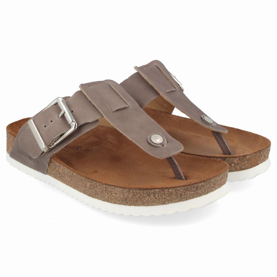 Haflinger Cora Sandalen Damen Hellbraun | OXQ591XF