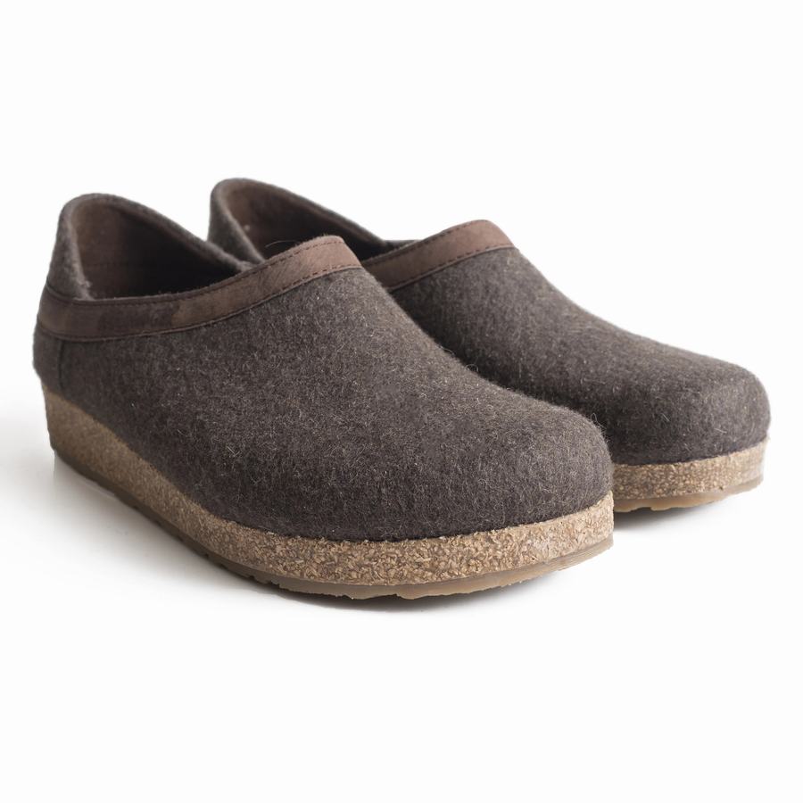 Haflinger Gzh Clogs Herren Braun | TRB52100OA