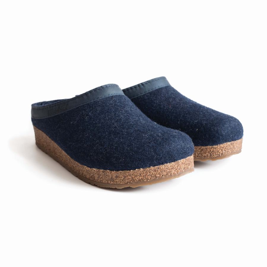 Haflinger Gzl Clogs Damen Blau | VGS4156DI