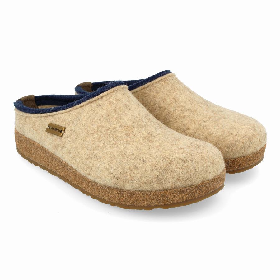 Haflinger Kris Clogs Herren Braun | RNR7428WB