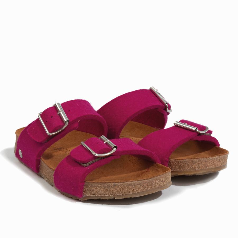 Haflinger Anabel Sandalen Damen Rosa Rot | TBJ1620QJ