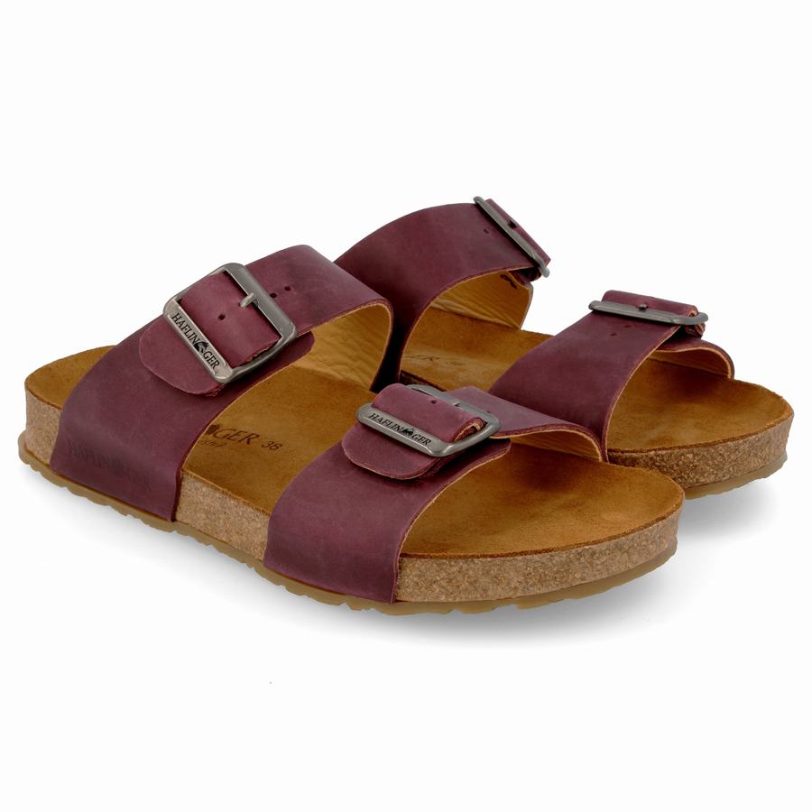 Haflinger Andrea Sandalen Damen Bordeaux | MOL7099UE