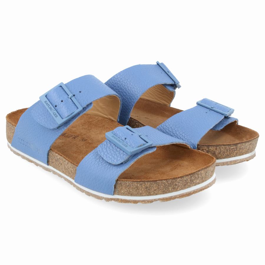 Haflinger Andrea Sandalen Damen Hellblau | WTA9925KI