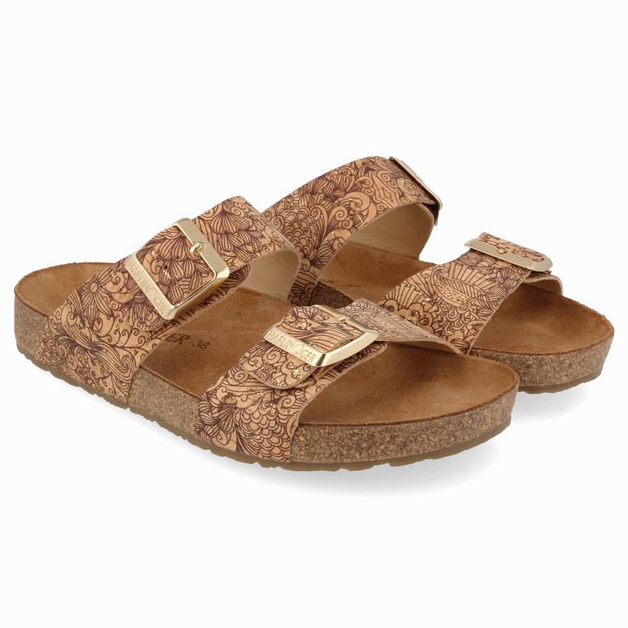 Haflinger Andrea Sandalen Damen Mehrfarbig | IDU7067OZ