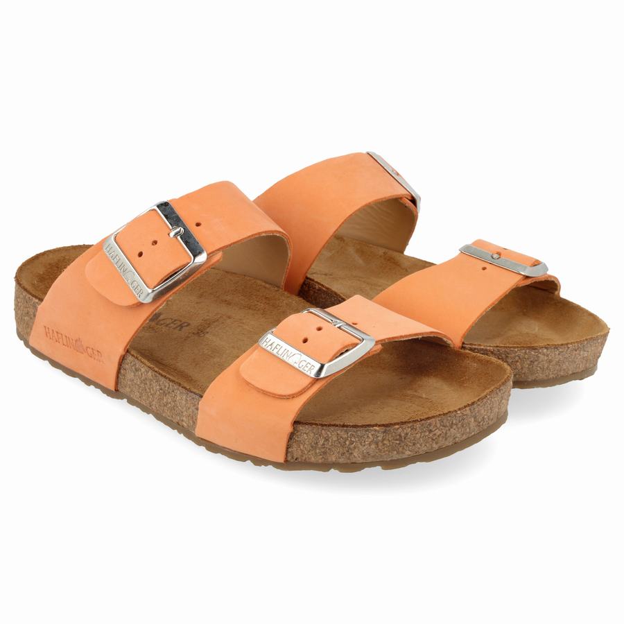 Haflinger Andrea Sandalen Damen Orange | JVL1481ET