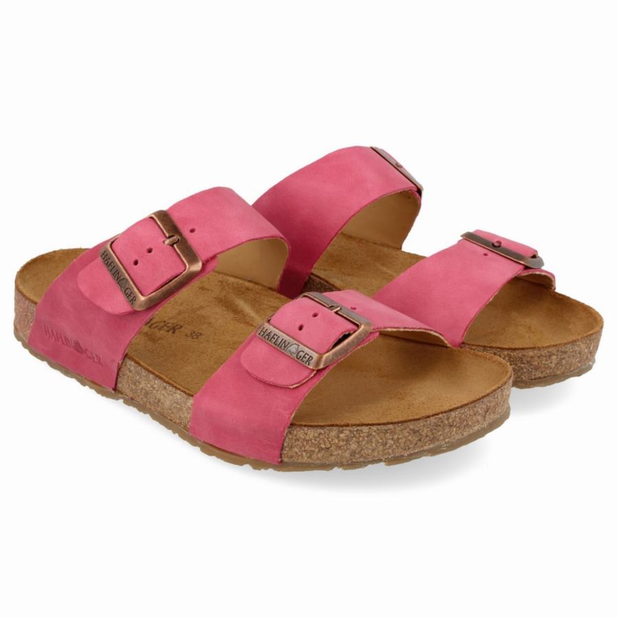 Haflinger Andrea Sandalen Damen Rosa Rot | GKM5436KN