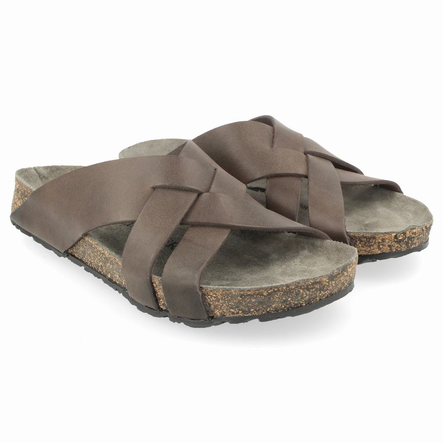 Haflinger Bo Sandalen Damen Braun | EIV7198ZB