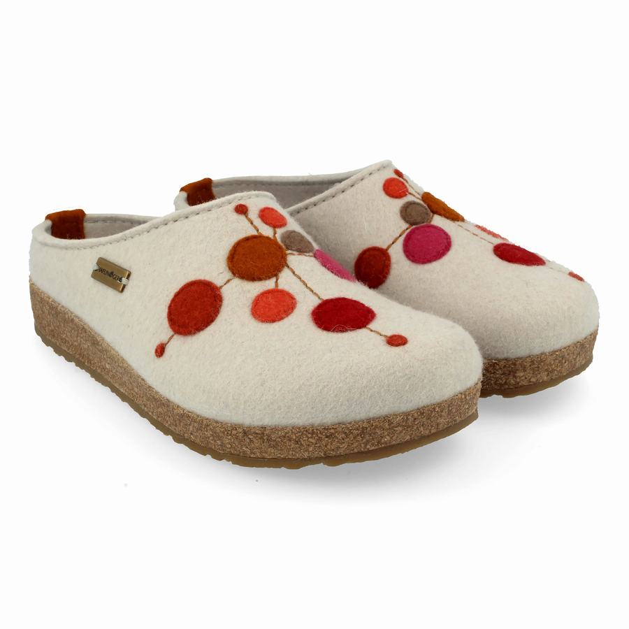 Haflinger Faible Clogs Damen Beige | ECN9152LC