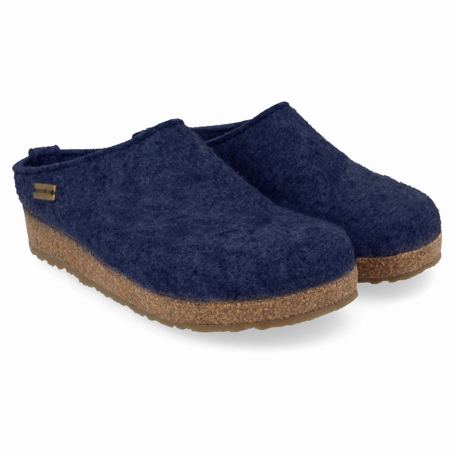 Haflinger Juliette Clogs Damen Dunkelblau | PSO1099YN