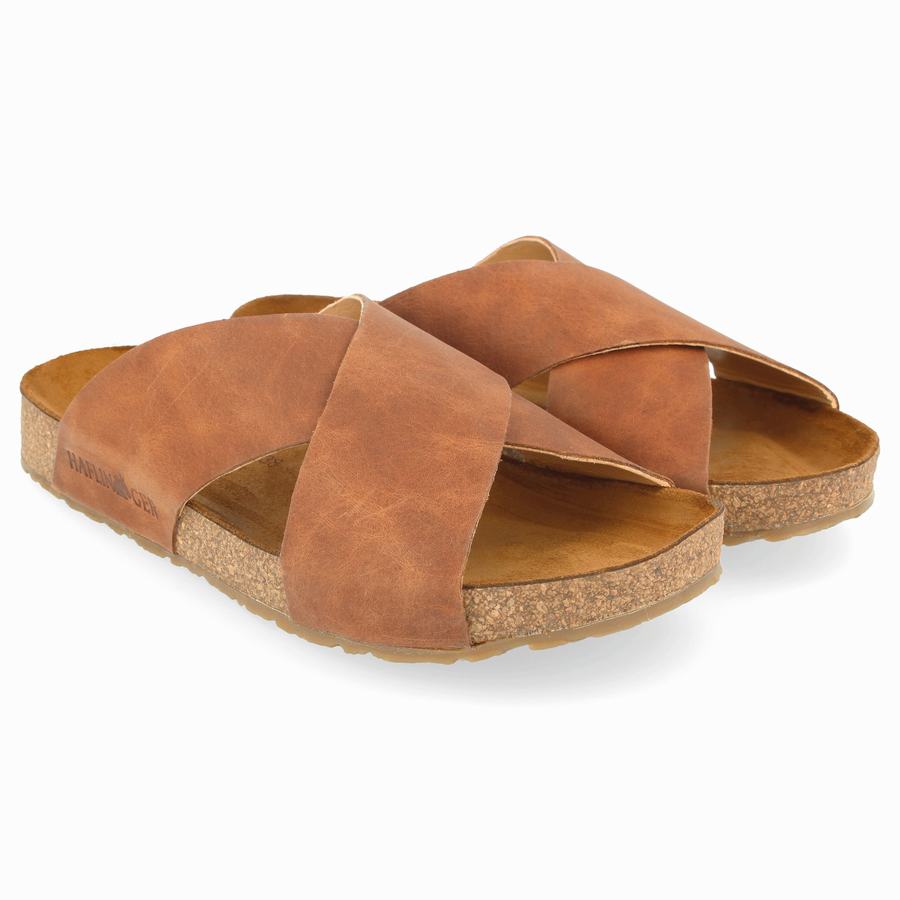 Haflinger Mio Sandalen Damen Orange | VYH9027LX